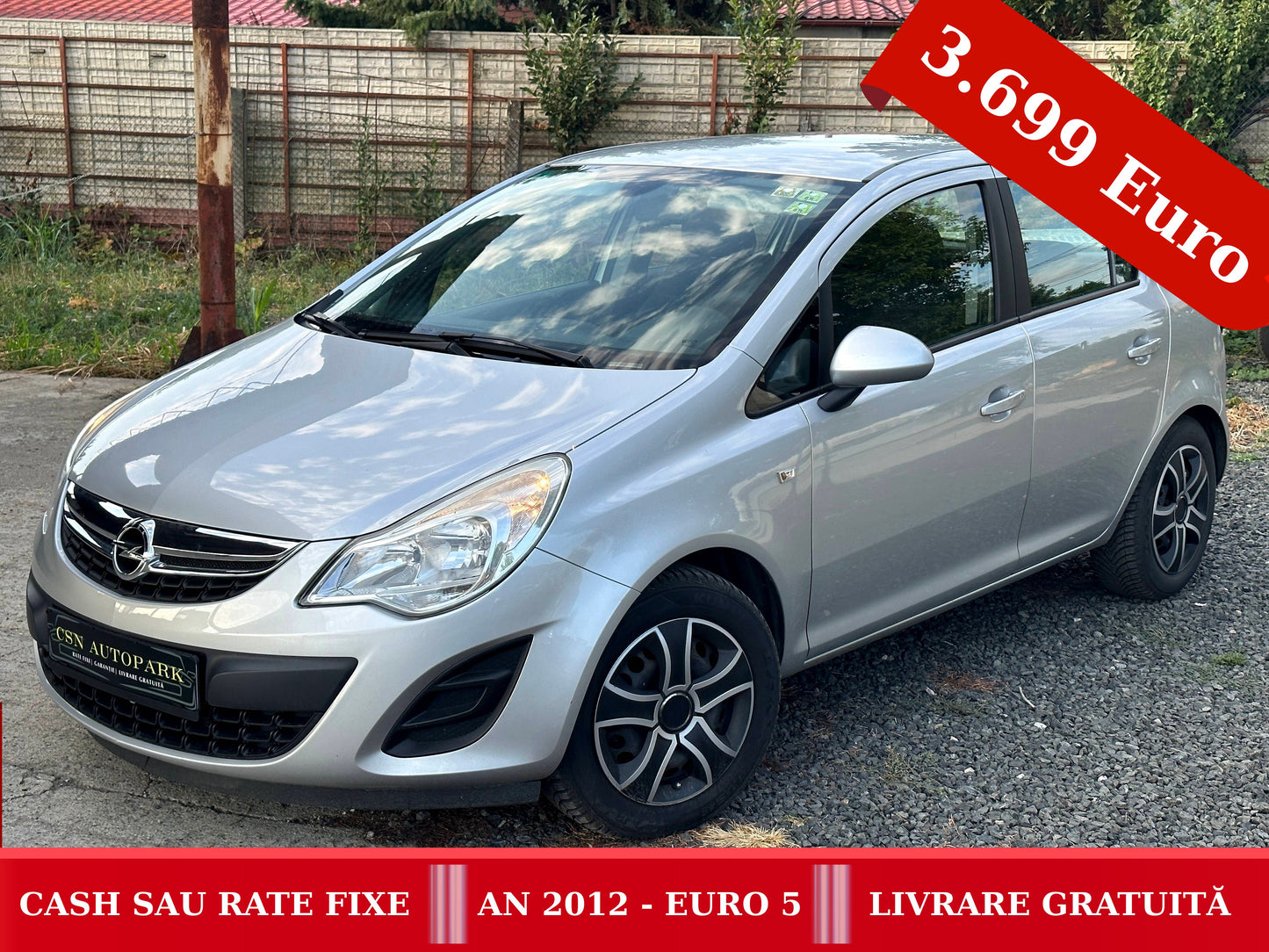 Opel Corsa 1.4i | 2012 EURO 5 | CASH sau RATE FIXE | Livrare Gratuită