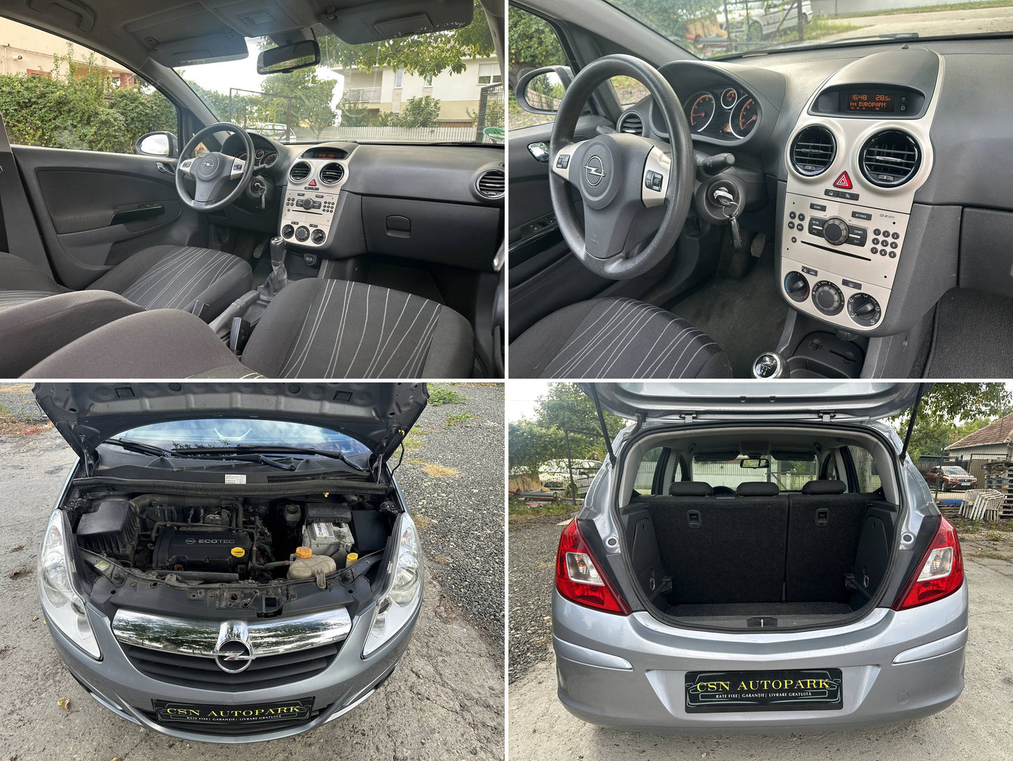 Opel Corsa 1.2i | An 2008 EURO 4 | CASH sau RATE FIXE | Livrare Gratuită