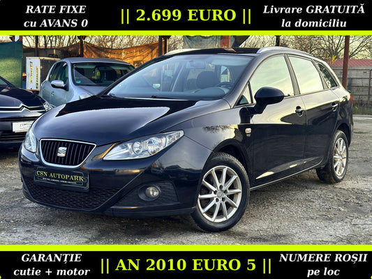 Seat Ibiza 1.6D 105 CP | 2010 EURO 5 | RATE | Garantie | Livrare GRATUITĂ