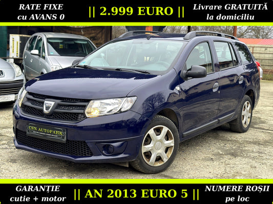 Dacia Logan MCV 1.2i 75 CP | 2013 EURO 5 | RATE | Garanție | Livrare GRATUITĂ