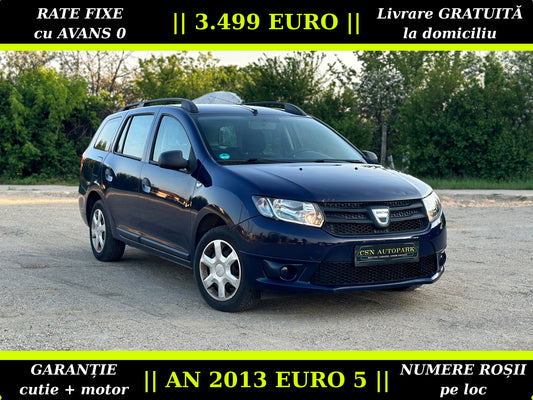 Dacia Logan MCV 1.2i 75 CP | AN 2013 EURO 5 | CLIMA | Comenzi Volan | CASH sau RATE | Garantie | Livrare