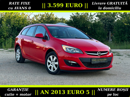 Opel Astra J 1.7 CDTI 110 CP | AN 2013 EURO 5 | Facelift | NAVIGAȚIE | Climă | Senzori parcare | Pilot automat | CASH sau RATE | Garantie | Livrare