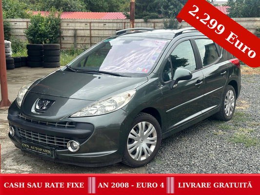 Peugeot 207 SW 1.4i | 2008 EURO 4 | CASH sau RATE FIXE | Livrare Gratuită