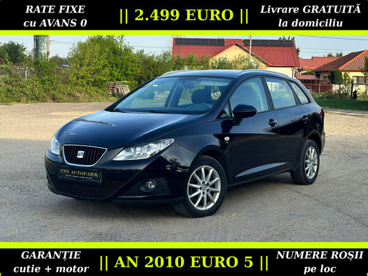 Seat Ibiza 1.6 TDI 105 CP | AN 2010 EURO 5 | Climatronic | Pilot | Senzori Parcare | RATE | Garantie | Livrare