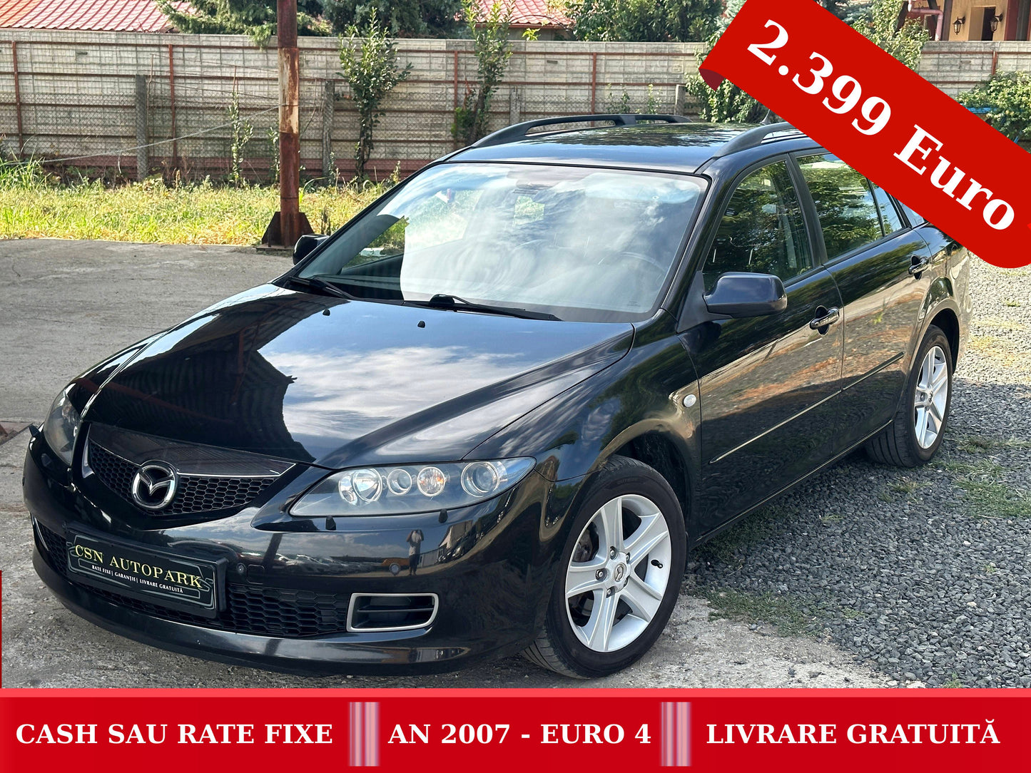 Mazda 6 2.0 Diesel | 2007 EURO 4 | CASH sau RATE FIXE | Livrare Gratuită