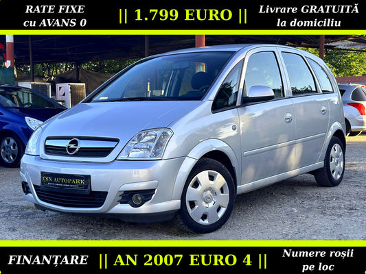 Opel Meriva 1.4i 90 CP | 2007 EURO 4 | RATE Fixe | Livrare GRATUITĂ