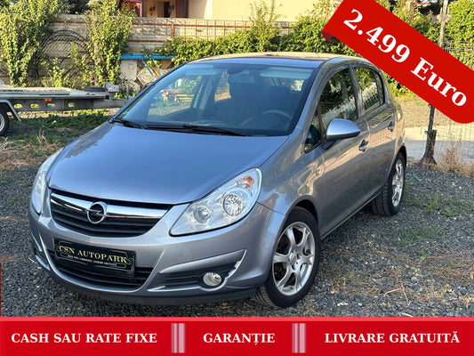 Opel Corsa 1.2i | An 2008 EURO 4 | CASH sau RATE FIXE | Livrare Gratuită