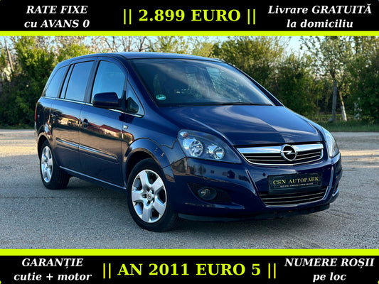 Opel Zafira 1.7 CDTI 125 CP | AN 2011 EURO 5 | 7 Locuri | Climatronic | Senzori Parcare | CASH sau RATE | Garantie | Livrare