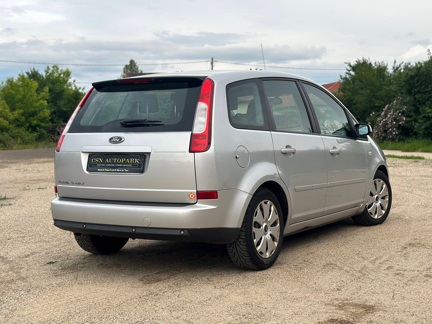 Ford C-Max 1.6i 100 CP | AN 2007 EURO 4 | Climă | Senzori parcare | Încălzire în scaune | CASH sau RATE | Garantie | Livrare