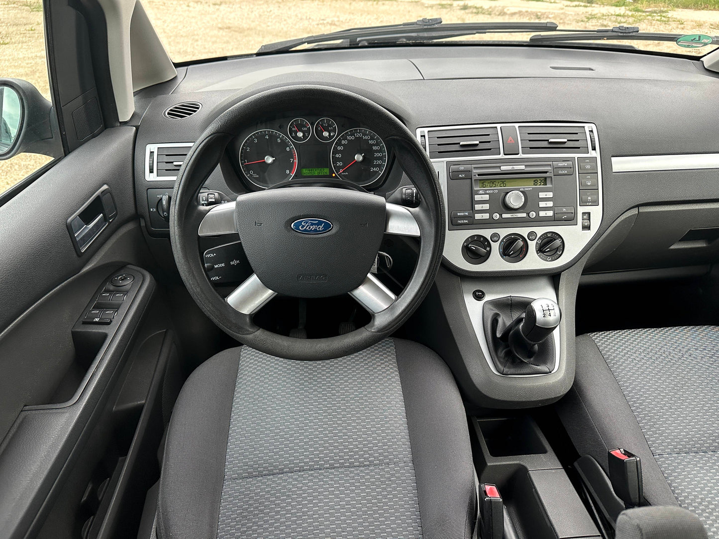 Ford C-Max 1.6i 100 CP | AN 2007 EURO 4 | Climă | Senzori parcare | Încălzire în scaune | CASH sau RATE | Garantie | Livrare